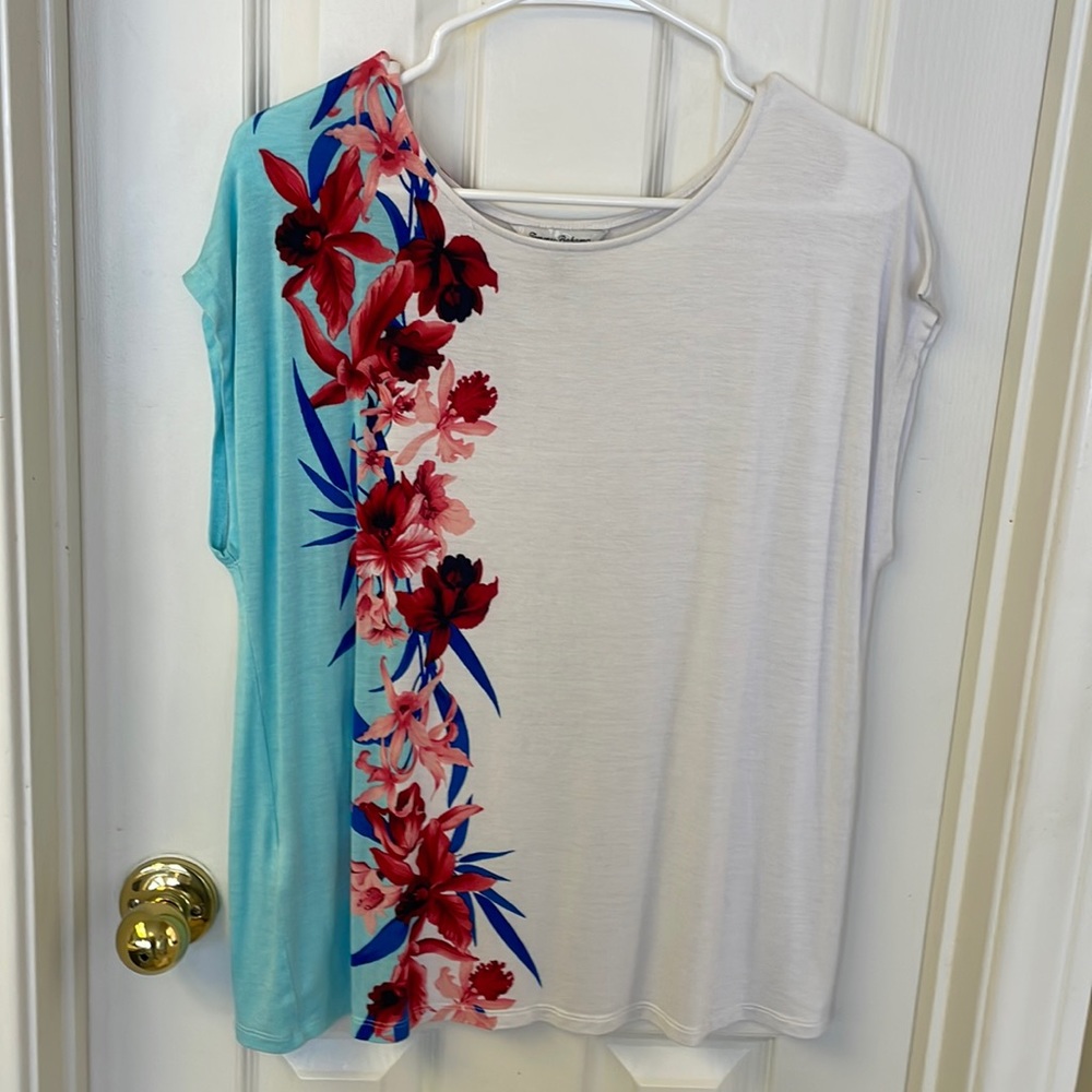 Tommy Bahama Cap Sleeve T-Shirt
